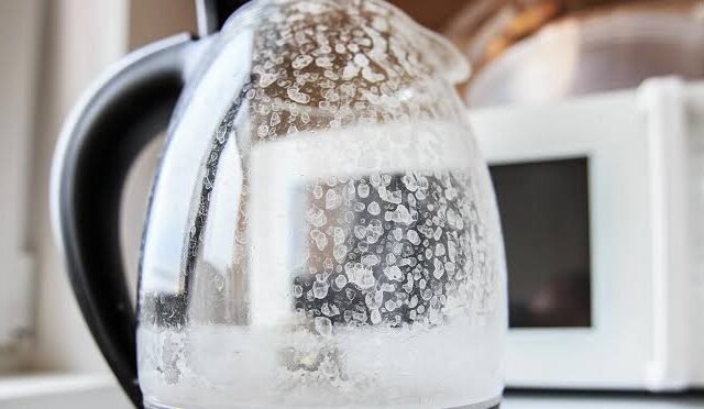 hard water damage
