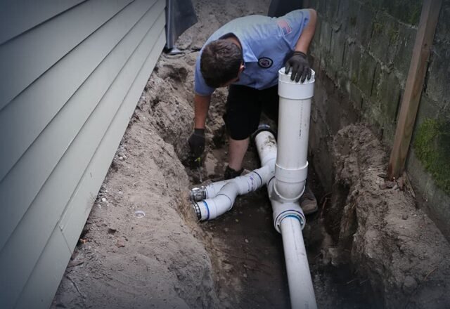water & sewer line repair